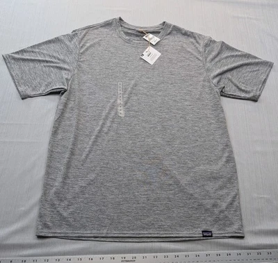NEW *No Tag Patagonia Mens Capilene TShirt HEIQ Mint Odor Control CapCool Medium - Image 1 of 4