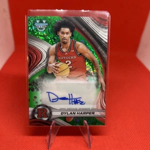 2024-25 Bowman's Best U Dylan Harper Auto Green Mini-Diamond Refractors #/99 - Bild 1 von 2