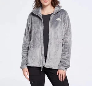 Chaqueta para mujer The North Face pequeña gris polar suéter Osito cremallera completa senderismo - Imagen 1 de 10