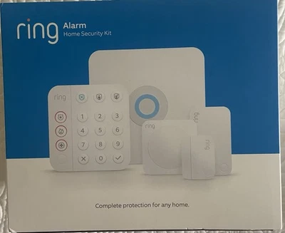 NEW Ring Alarm Home Security 8 piece Kit plus Ring Spotlight Cam Plus - Image 1 of 4
