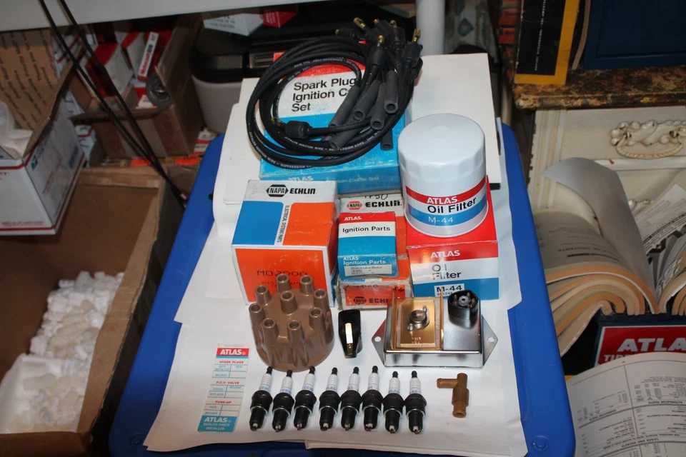 1979-1987 DODGE TRUCKS &1979-1983 PLYMOUTH TRUCK S TUNE UP KIT,PLUGS,WIRES,ECM - Image 1 of 4