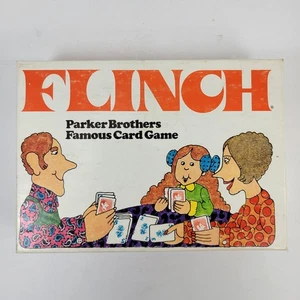 Vintage FLINCH The Famous Card Game PARKER BROTHERS Salem Mass USA 1976 komplett - Bild 1 von 4
