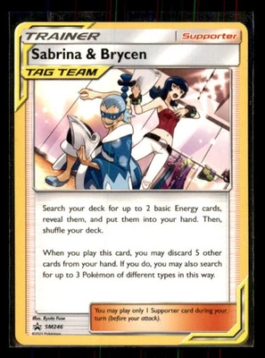 Sabrina & Brycen SM Promos Near Mint or Better - Image 1 of 2