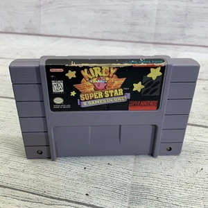 Kirby Super Star - SNES Super Nintendo - Nintendo - Authentic Tested Working - Picture 1 of 10