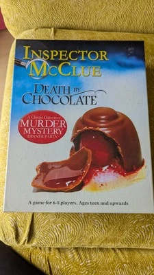 Inspector McClue Death By Chocolate, Murder Mystery Dinner Party Game New Sealed - Image 1 of 3