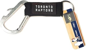 Toronto Raptors Premium Carabiner Clip Keychain Bottle Opener Combo - Picture 1 of 1