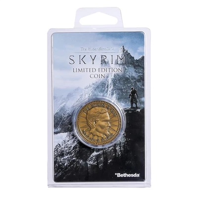 The Elder Scrolls Oblivion Skyrim Imperial Septim Moneda Morrowind Daggerfall por T Foto 1 de 4