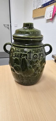 Scheurich Keramik Rumtopf 820-28 W-Germany ca.5l, 29cm Hoch, Vintage Topf - Bild 1 von 4