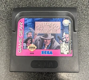 Chicago Syndicate Sega Game Gear NUR SPIEL UNGETESTET SCHNELLER KOSTENLOSER VERSAND - Bild 1 von 4