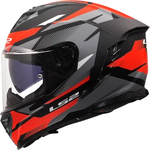 LS2 FF818 Storm 3 Integralhelm Motorrad Motorradhelm Komai schwarz / rot - Bild 1 von 1