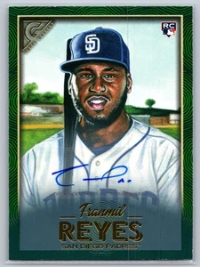 2018 Topps Gallery #16 Franmil Reyes Autographs Green #/99 - Picture 1 of 2