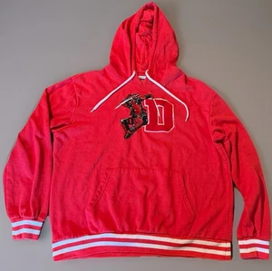 Marvel Deadpool Official Hoodie Pullover Large bestickt rot weiß X-Men - Bild 1 von 10