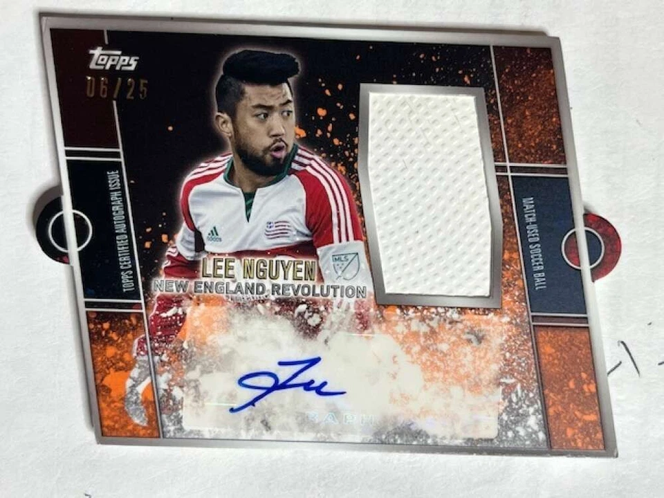 2015 Topps APEX MLS ORANGE INSERT/AUTO/MEM Card Pick From List/Complete Your Set - Image 1 of 1