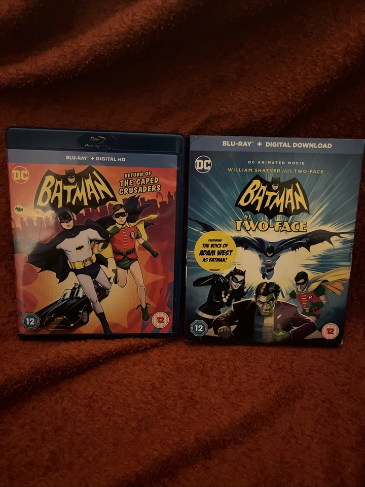 Batman: Return of the Caped Crusaders & Batman vs Two-Face Blu-Rays (animated) - Image 1 of 4