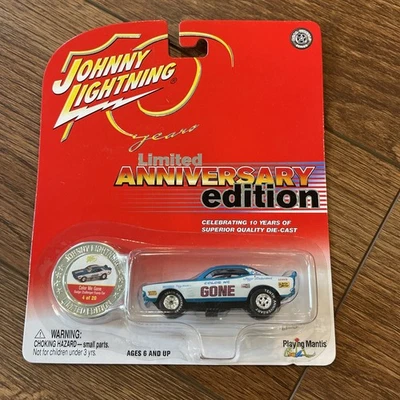 Johnny Lightning Limited Anniversary Edition Color Me Gone Dodge Funny Car - Image 1 of 4