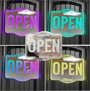 Come In We're OPEN Sign LED 16" x 135" 200 modes - Picture 1 of 6