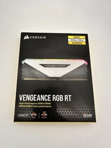 Corsair Vengeance RGB RT 32GB (4x8GB) DDR4 DRAM 3200MHz High Performance, Haute - Picture 1 of 2