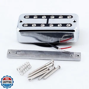 FLEOR Alnico 2 Mini Humbucker Pickup Fit for Filtertron Style Bridge Pickup-C - Picture 1 of 4