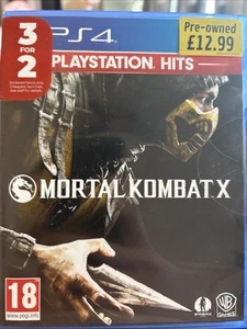 Mortal Kombat x PlayStation 4 PlayStation 5 PAL UK NEW SEALED - Picture 1 of 3