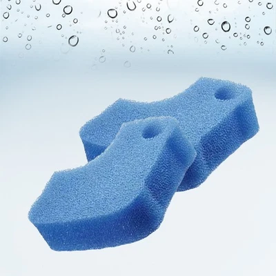 GENLIGT 2 × Aquarium Blue Bio Sponge Foam Pads for BioMaster 250 350 600 Canister Filter