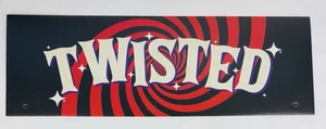 Spirit Halloween 'Twisted' Cardboard Endcap Display Sign 2025 Season - Picture 1 of 2