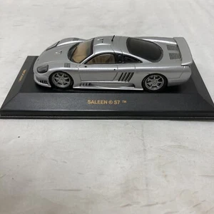 IXO MOC021 SALEEN S7 Silver 1:43 - OVP - #AK44597 (NO BOX)~ As Is ~ No Mirrors - Picture 1 of 14