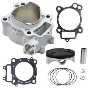 CYLINDER PISTON For 2004-2009 HONDA CRF250R REBUILD KIT TOP END GASKET 12.9:1 - Picture 1 of 12