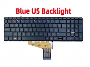 US Backlit Keyboard for HP Spectre X360 15-CH 15t-CH 15-CH010CA 15-CH011DX 15- - Picture 1 of 11