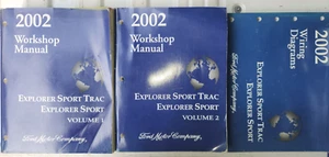 2002 Ford Explorer Sport Sport Track Service Manual Set of 3 - Bild 1 von 1
