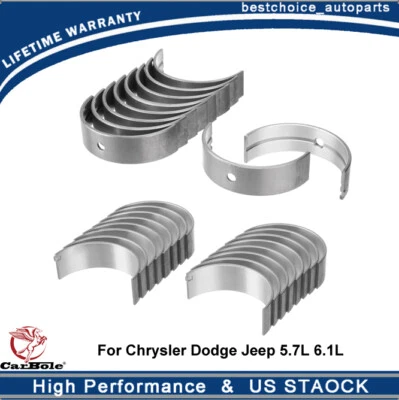 Conjunto de rolamento de haste principal para 2003-2010 Dodge Ram 1500 2500 Jeep Commander 5.7L STD - Imagem 1 de 4