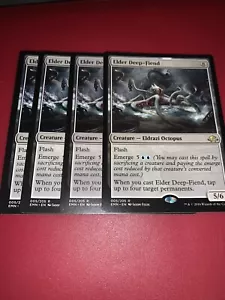 Mtg Singles - Elder Deep-Fiend x4 - Eldritch Moon - Rare - LP - Playset - Picture 1 of 1