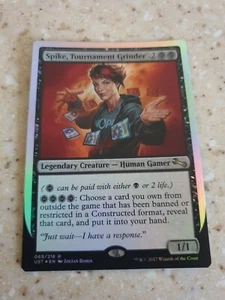 MTG FOIL Spike, Tournament Grinder  - Unstable - Picture 1 of 4