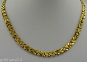 Kette 835 Silber vergoldet / ca. 44 cm - Picture 1 of 1