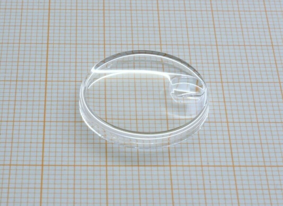 Vetro plexy per 25-101 Rolex Crystal Glass Uhrenglas Verre 6516 6521 6700 6703