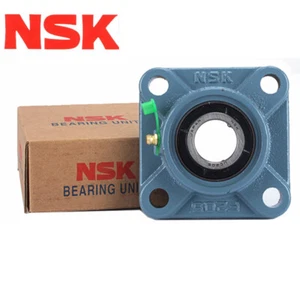 NSK outer spherical bearing square with seat UCF204 F205 F206 F207 F208 F209F210 - Picture 1 of 6
