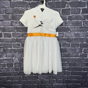 Nightmare Before Christmas LARGE 10/12 White Tulle Dress Zero Dog Hood - Picture 1 of 11