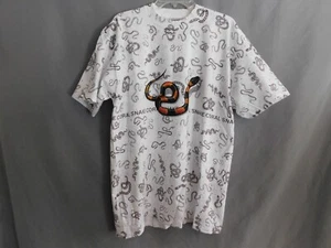 Snake Coral T-Shirt Herren weiß Tee mit Schlangen Tee Gr. XLarge - Bild 1 von 10
