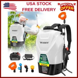 Backpack Sprayer 4 Gallon Battery Powered Garden Sprayer, Electric Sprayer Wo... - Picture 1 of 24
