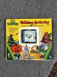 IBM's Crayola Holiday Activity (PC, 1997) - Big Box - Picture 1 of 5