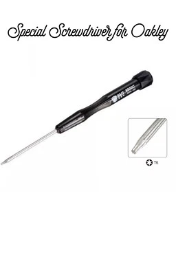Screwdriver T6 For Oakley Mars Romeo 1 ,X Nose Pad Arm Hinge Orbital Screws - Image 1 of 4