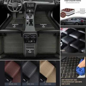 For Lexus Car Floor Mats All Series Pu Leather Carpets Waterproof Liners Auto - Imagen 1 de 26