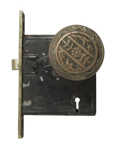 Eastlake Door Knob Set with Mortise Lock - Picture 1 of 8
