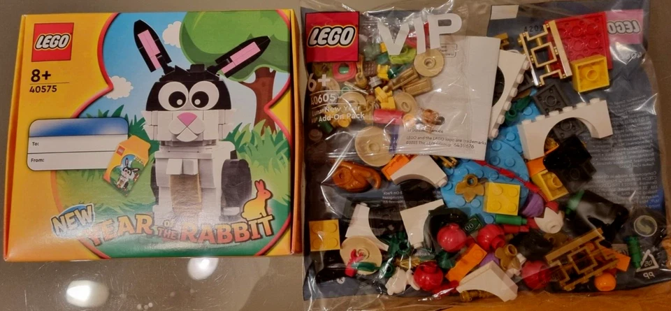 Lego 40575 Año del Conejo y 40605 VIP Lunar Año Nuevo Paquete Complementario Jot Foto 1 de 1