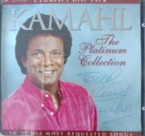 Kamahl The Platinum Collection CD Hand Signed VGC Freepost - Picture 1 of 15