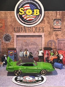 Hot Wheels 1970 Plymouth Superbird Green Diecast Used NM Condition - Picture 1 of 8
