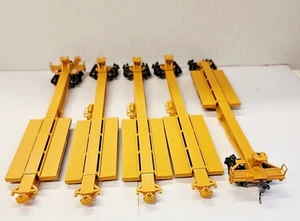 Athearn 5556 & 5566 2 Impack Ends, 3 Inter TRAILER TRAIN KD'S142 IMW28''WHEELS - Picture 1 of 13