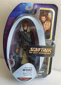 DIAMOND SELECT ART ASYLUM STAR TREK TNG ADMIRAL GOVERNOR WORF ALL GOOD THINGS - Picture 1 of 2