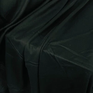 Plain Viscose Fabric Blouse Summer Skirt Dress Breathable Material 54” BLACK - Picture 1 of 2