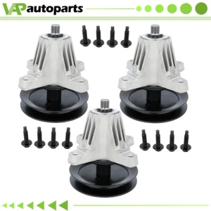 3 Spindle Assembly for Cub Cadet 50" ZT1 XT1 XT2 618-06981 918-06981 - Picture 1 of 24