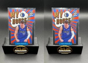 LOT OF 2 Luka Doncic 2021-22 Panini Donruss Optic My House #1 Dallas Mavericks - Picture 1 of 6